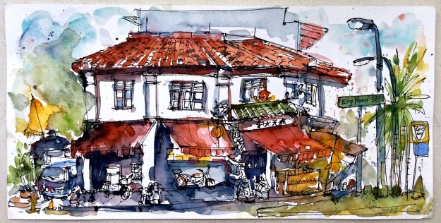 Monkey God Temple on Eng Hoon Street, Tiong Bahru