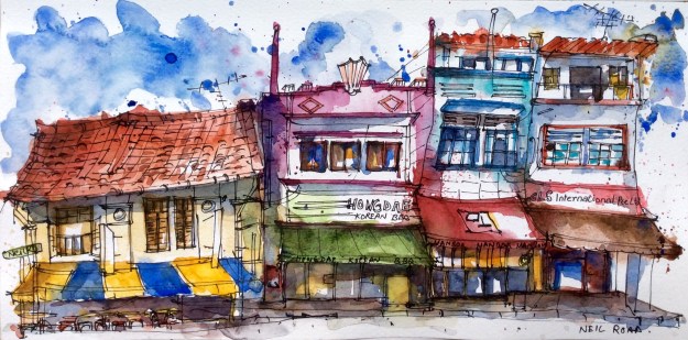 Neil Road architecture