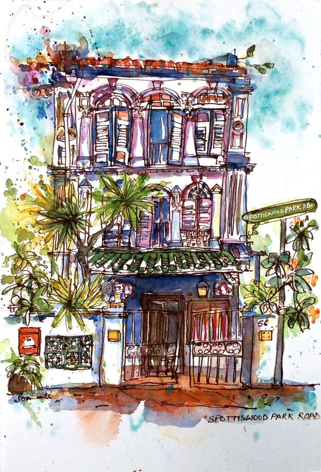 House No.56 on Spottiswoode Park Road