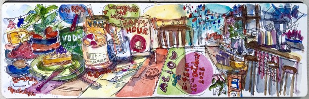 AEIOU cafe in Jalan Besar