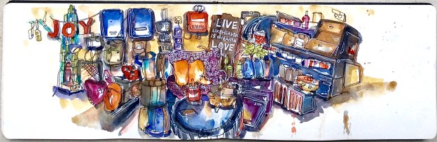 AEIOU cafe in Jalan Besar