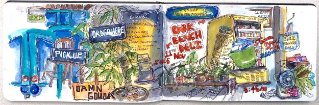 Park Bench Deli on Telok Ayer Street