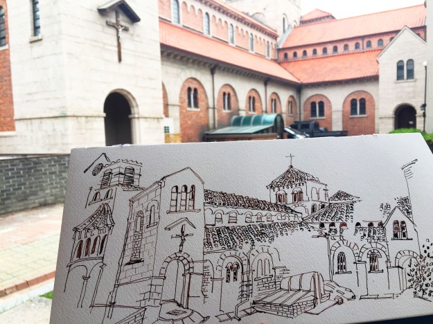 Cathedral sketch