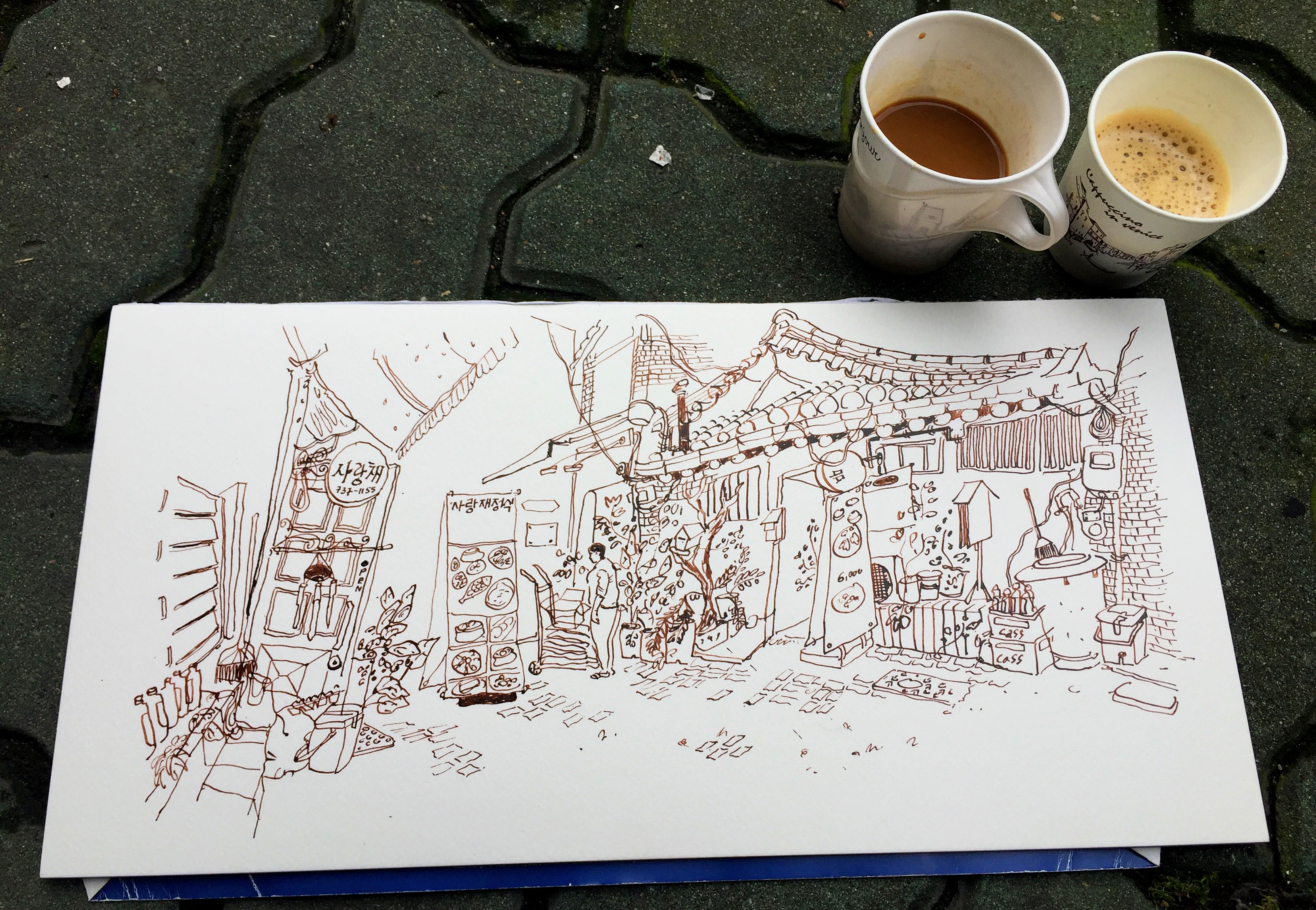 Insadong linework