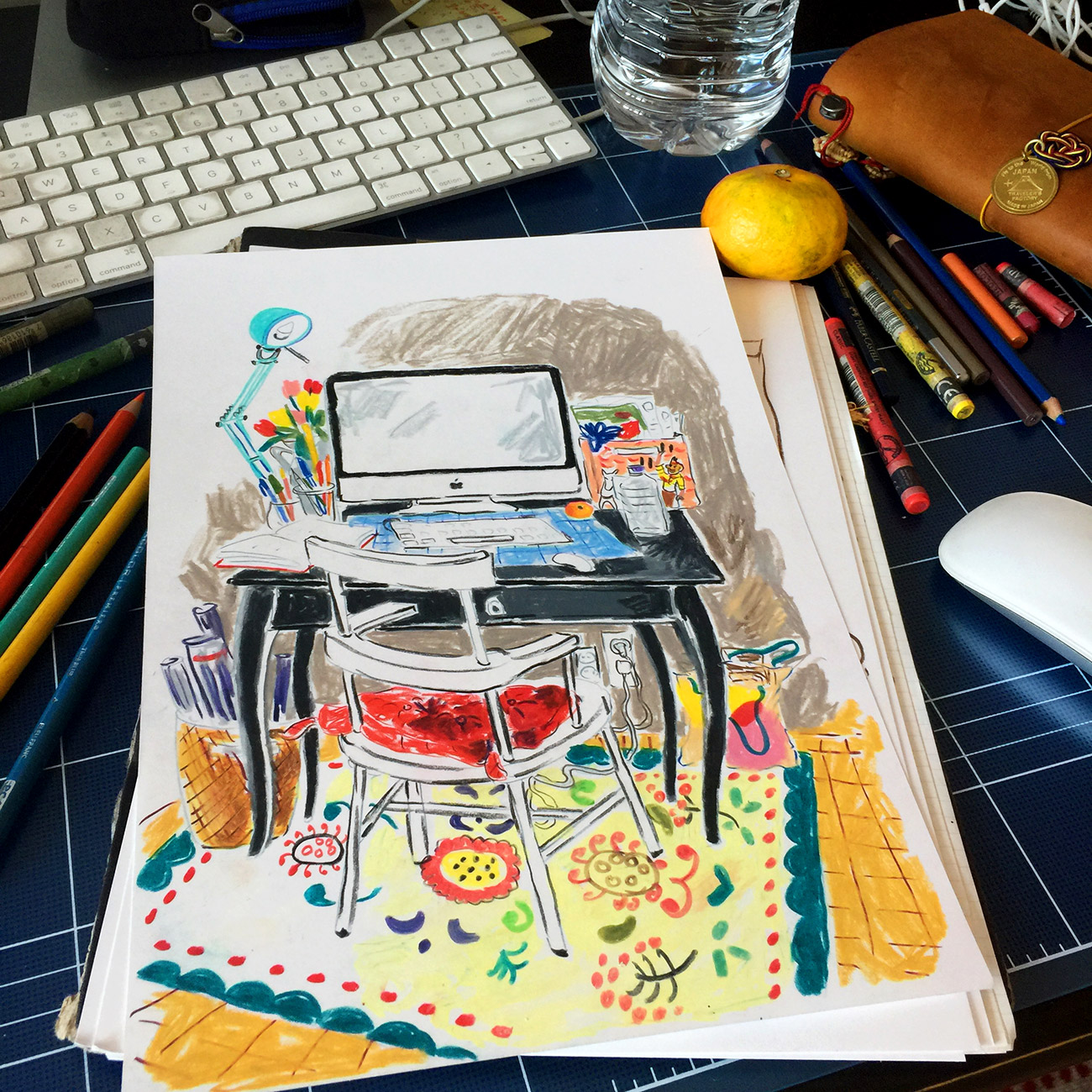 Desk drawing low res