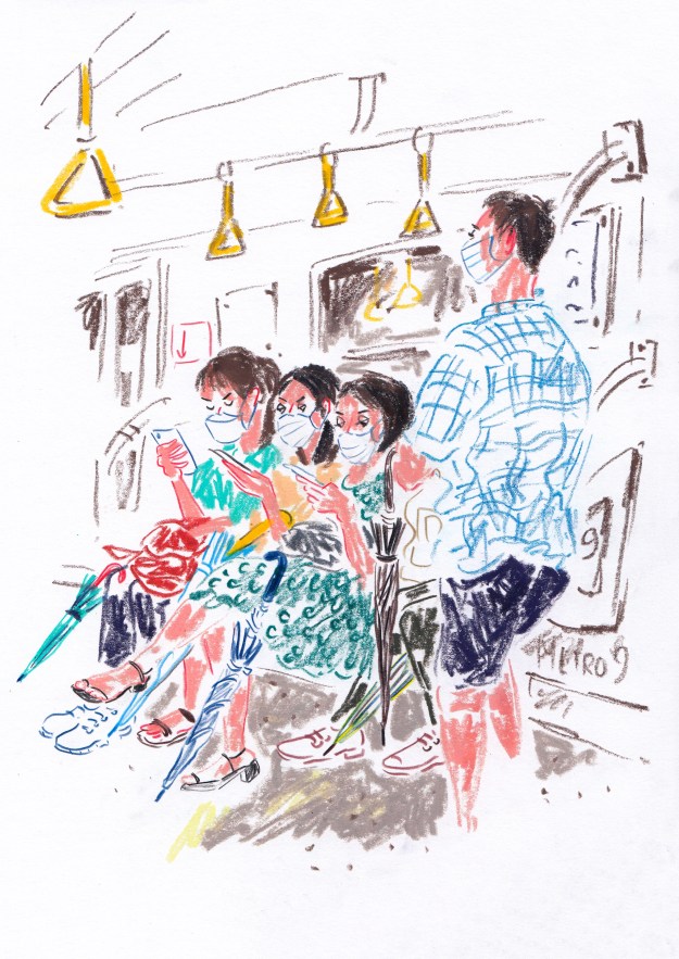 Metro - peeps with Umbrellas.jpg